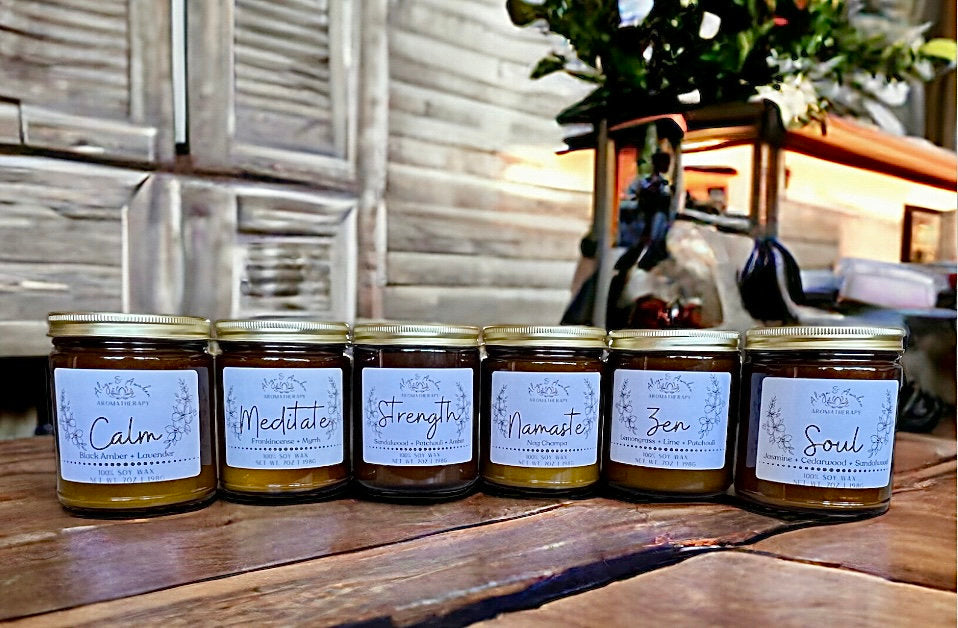 Strength Aromatherapy Soy Candle