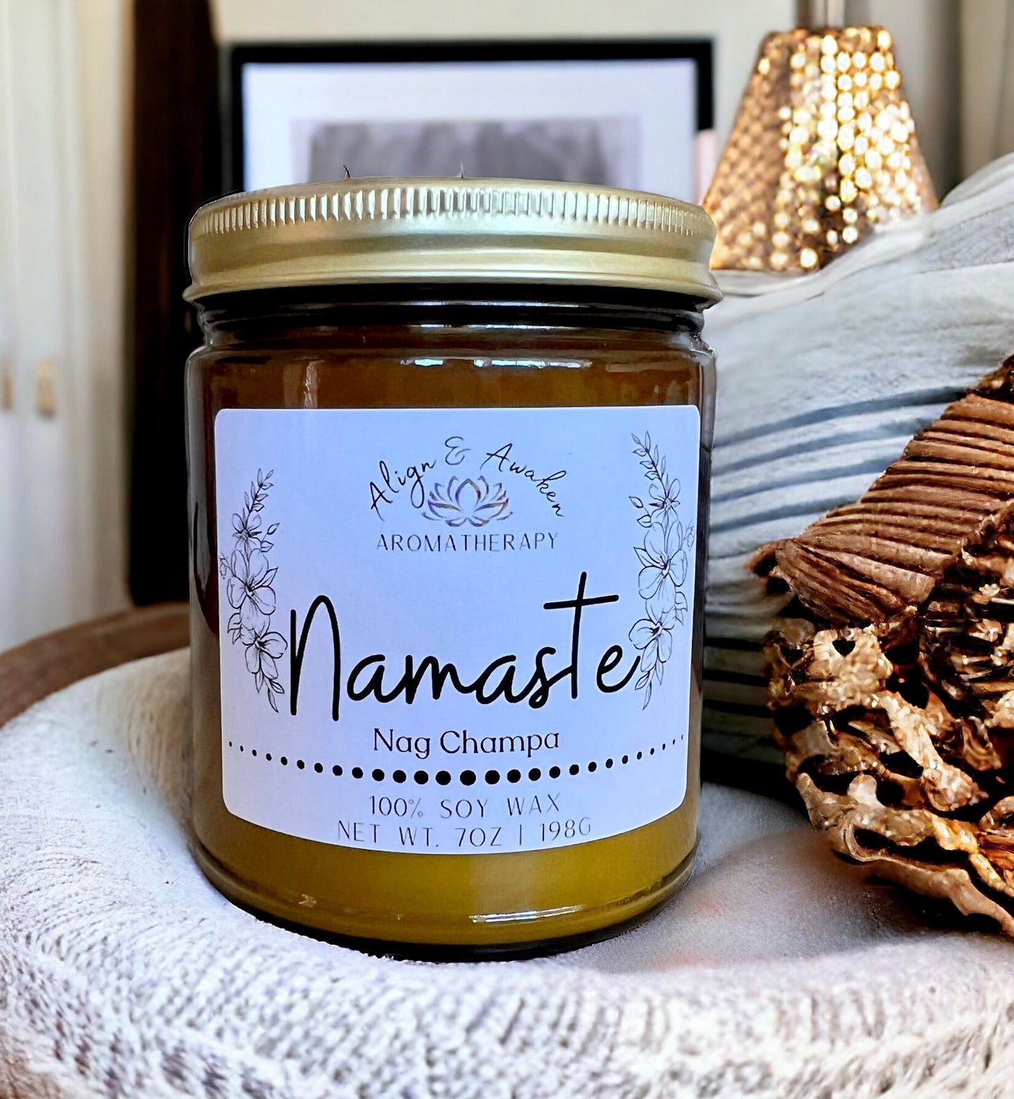 Namaste Aromatherapy Soy Candle