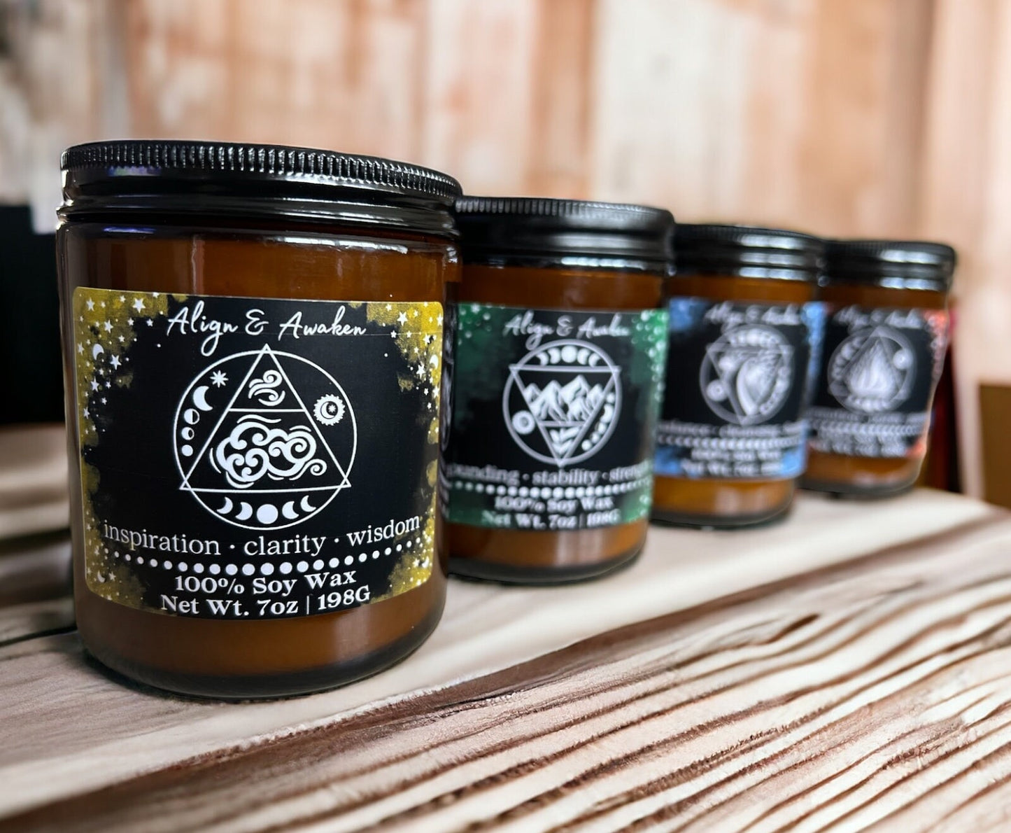 Water Elemental Soy Candle