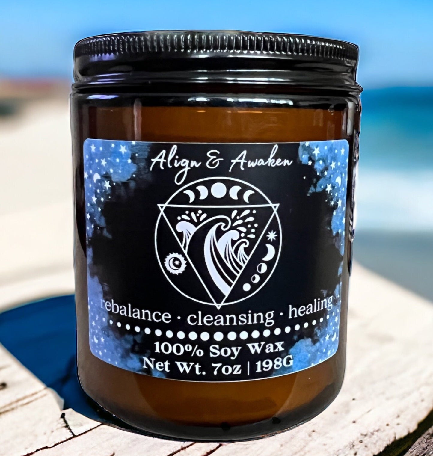 Water Elemental Soy Candle