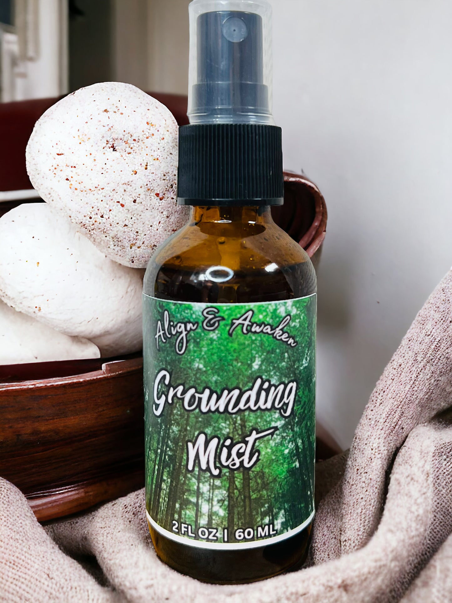 Grounding Crystal Infused Mist