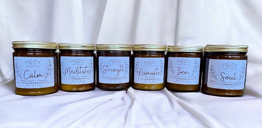Meditate Aromatherapy Soy Candle
