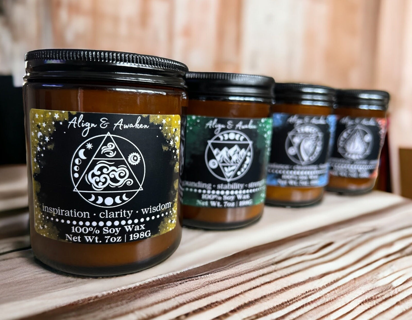 Fire Elemental Soy Candle