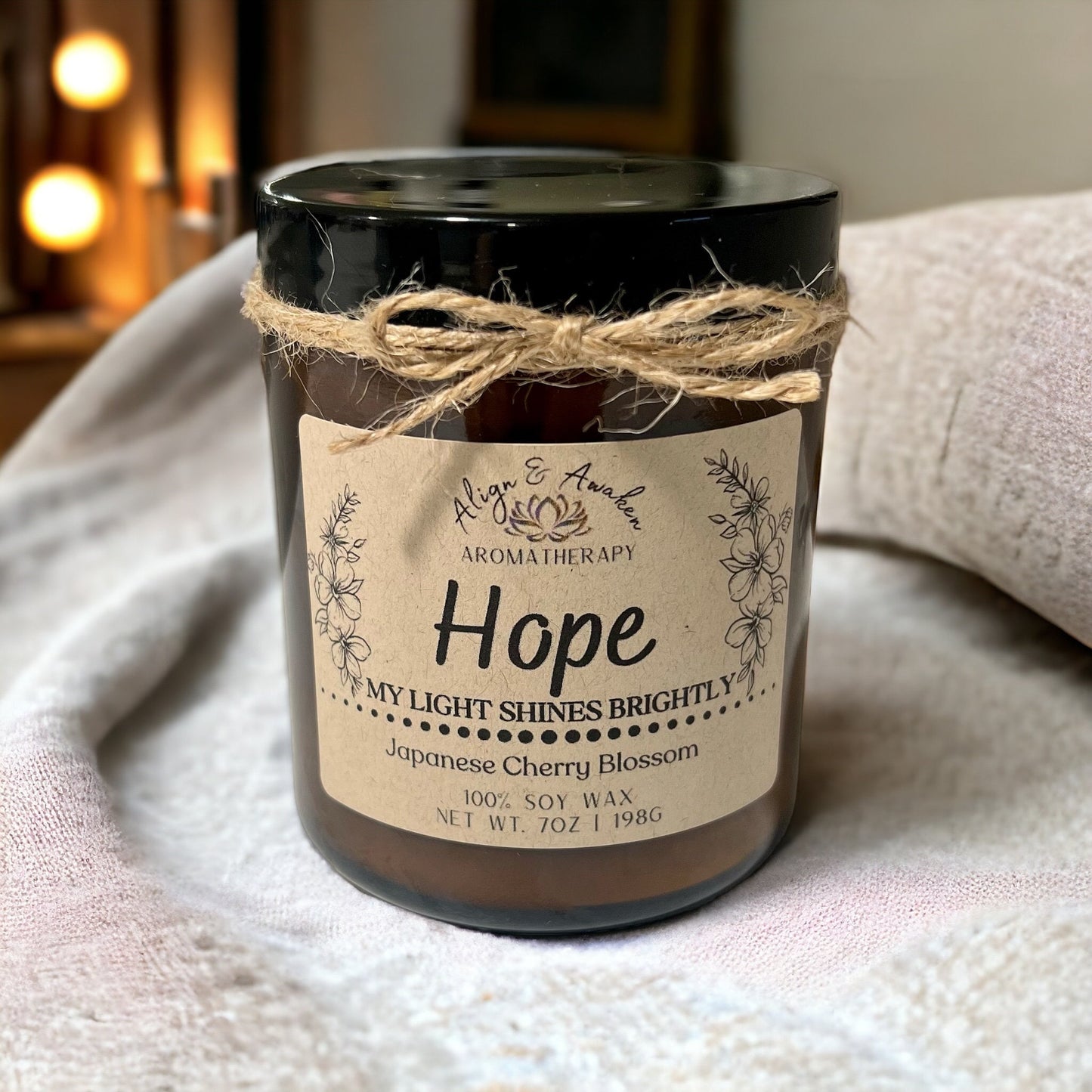 Hope Affirmation Soy Candle -Positivity and Encouragement